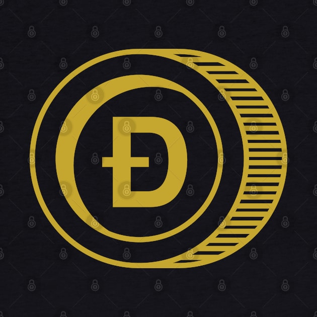 Dogecoin Doge HODL Doge Coin Cryptocurrency Crypto by Happy Lime